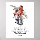 Reispapier Decoupage Coquette Weihnachtsbrötchen Poster (Vorne)