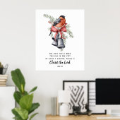 Reispapier Decoupage Coquette Weihnachtsbrötchen Poster (Heimbüro)