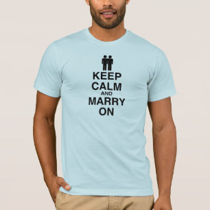 REIß DICH ZUSAMMEN UND HEIRATE (GLEICHE EHE) T-Shirt