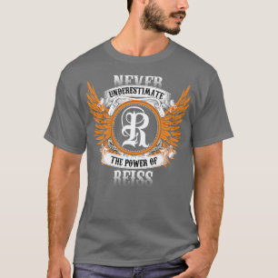 Reiss Name Shirt unterschätzt nie den Power