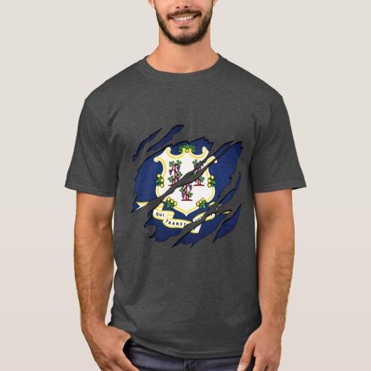 Reiß weg Connecticut T-Shirt (Vorderseite)