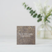 Reißbeton Quadratische Visitenkarte (Stehend Vorderseite)