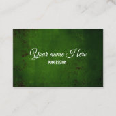 Reißbeton Visitenkarte (Vorderseite)