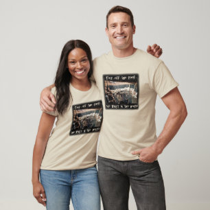 Reißen Sie das Dach ab - der König ist im Haus T-Shirt