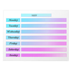 Reißen Sie den Kalender ab, erstellen Sie ein Note Notizblock