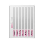 Reißen Sie den Kalender ab, erstellen Sie ein Note Notizblock (Rotiert)