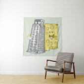 Reißkäse Wandteppich (Beispiel)