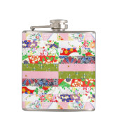 Reißpapier Art Flachmann (Vorderseite)