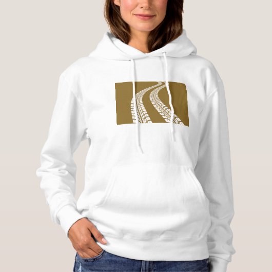 Reißspuren Hoodie (Vorderseite)