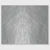 Reißverdichteter Silberschmiedestein Geschenkpapier (Flach)