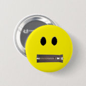 Reißverschluss es Lächeln Button (Vorne & Hinten)