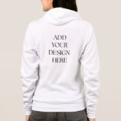 Reißverschluss Hoodie (Rückseite)