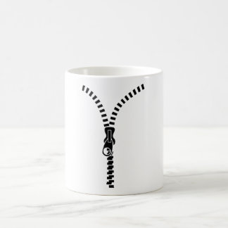 Reißverschluss Kaffeetasse
