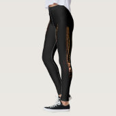 Reißverschluss-Leggings Leggings (Links)