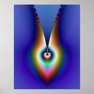 Reißverschluss offen poster