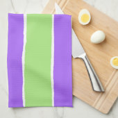 Reißverschlussmuster Handtuch (Viertel Falte)