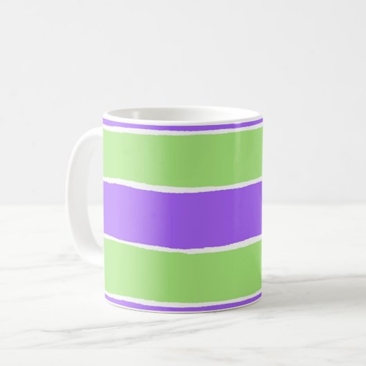 Reißverschlussmuster Kaffeetasse (Vorderseite Links)