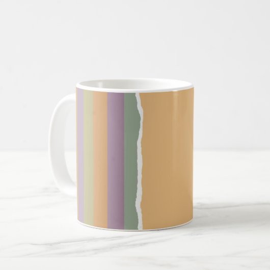 Reißverschlusspapier Kaffeetasse (Vorderseite Links)