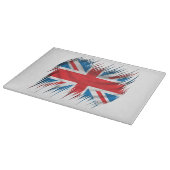 Reißwolf-Gewerkschafts-Jack-Flagge Schneidebrett (Ecke)