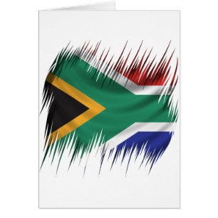 Reißwolf-Südafrika-Flagge