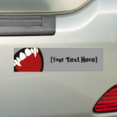 Reißzähne Autoaufkleber (Auf Auto)
