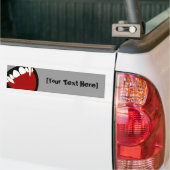 Reißzähne Autoaufkleber (Auf Lkw)