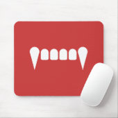Reißzähne Mousemat Mousepad (Mit Mouse)