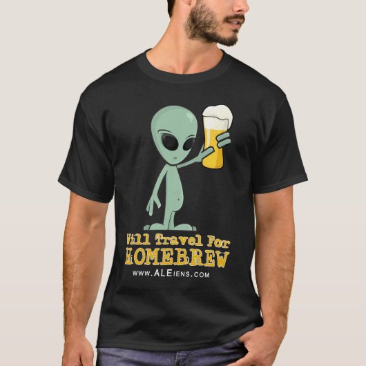 Reist für Zuhause Brew - dunkles Shirt (Vorderseite)