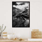 Reisterrasse Philippinen 1898 Poster (Küche)