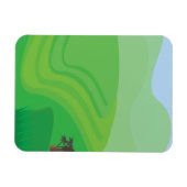 Reisterrassen Magnet (Horizontal)