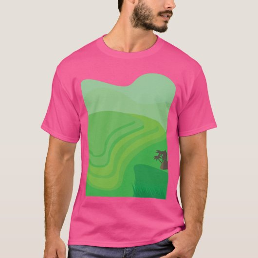 Reisterrassen T-Shirt (Vorderseite)