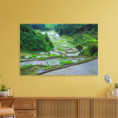 Reisterrassen von Banaue, Luzon Leinwanddruck (Insitu (Wohnzimmer))