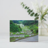 Reisterrassen von Banaue, Luzon Postkarte (Stehend Vorderseite)