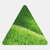 Reisterrassen Yamadas Reisfelder Japan Dreieckiger Aufkleber (Vorderseite)