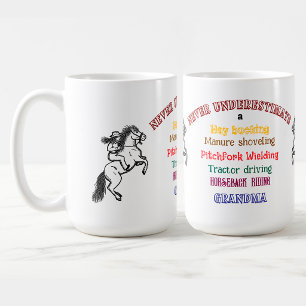 Reit-Oma-Tasse Kaffeetasse