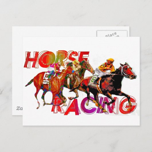 Reitaktion Postkarte (Vorne/Hinten)