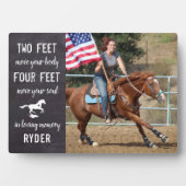 Reitangebot Fotoplatte (Vorderseite)