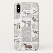 Reitantike Werbung Kunst Case-Mate iPhone Hülle (Rückseite)