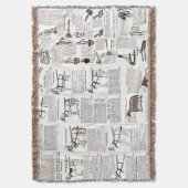 Reitantike Werbung Kunst Decke (Vorderseite Vertikal)