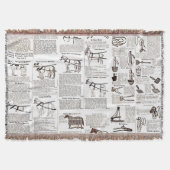 Reitantike Werbung Kunst Decke (Vorderseite)