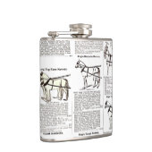 Reitantike Werbung Kunst Flachmann (Rechts)