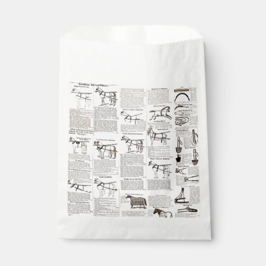 Reitantike Werbung Kunst Geschenktütchen (Vorderseite)