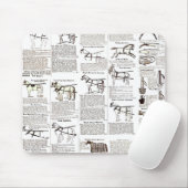 Reitantike Werbung Kunst Mousepad (Mit Mouse)