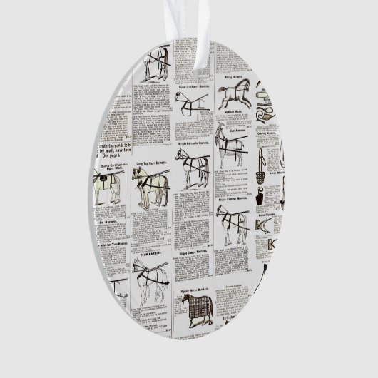 Reitantike Werbung Kunst Ornament (Vorderseite)