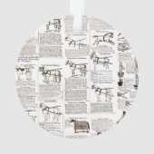 Reitantike Werbung Kunst Ornament (Rückseite)