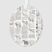 Reitantike Werbung Kunst Ornament (Vorderseite)