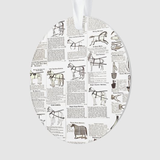 Reitantike Werbung Kunst Ornament (Vorderseite)