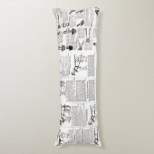 Reitantike Werbung Kunst Seitenschläferkissen (Vorderseite Vertikal)