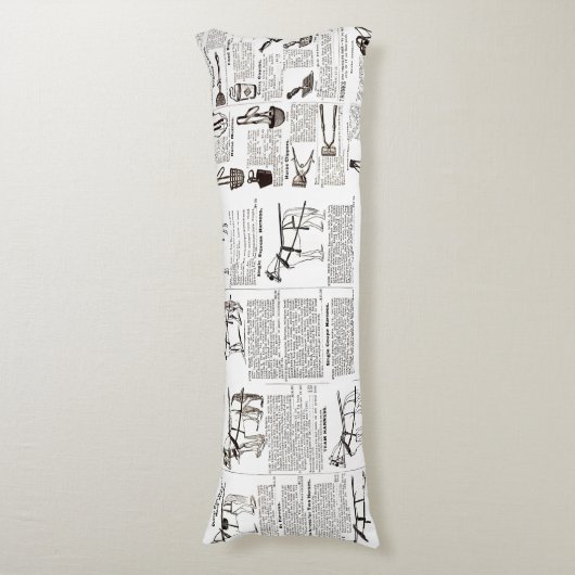 Reitantike Werbung Kunst Seitenschläferkissen (Vorderseite Vertikal)