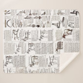 Reitantike Werbung Kunst Sherpadecke (Vorderseite (Horizontal))